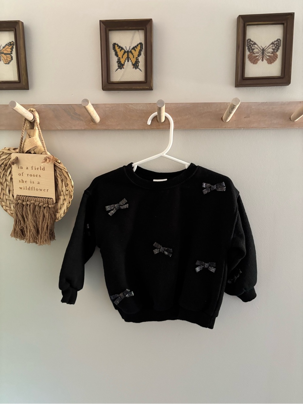 Zara Bow Sweatshirt